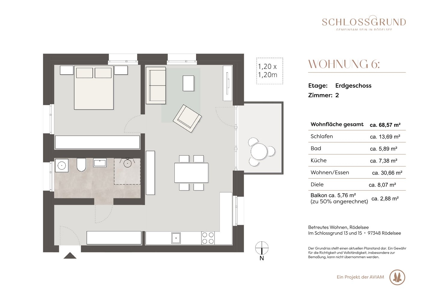 Betreutes Wohnen im SCHLOSSGRUND