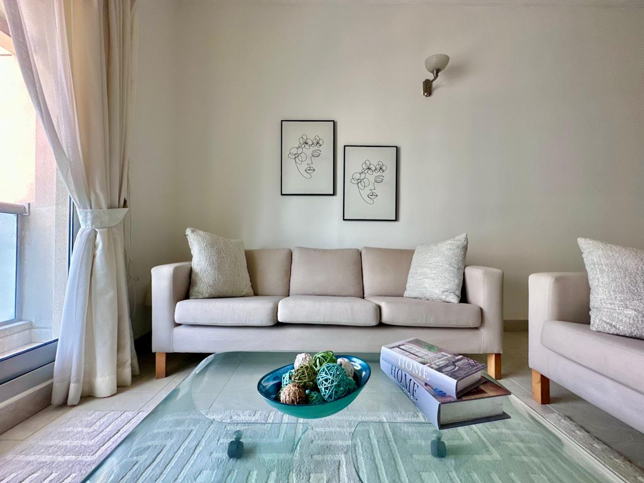 Furnished | 2 Balconies | Marina View