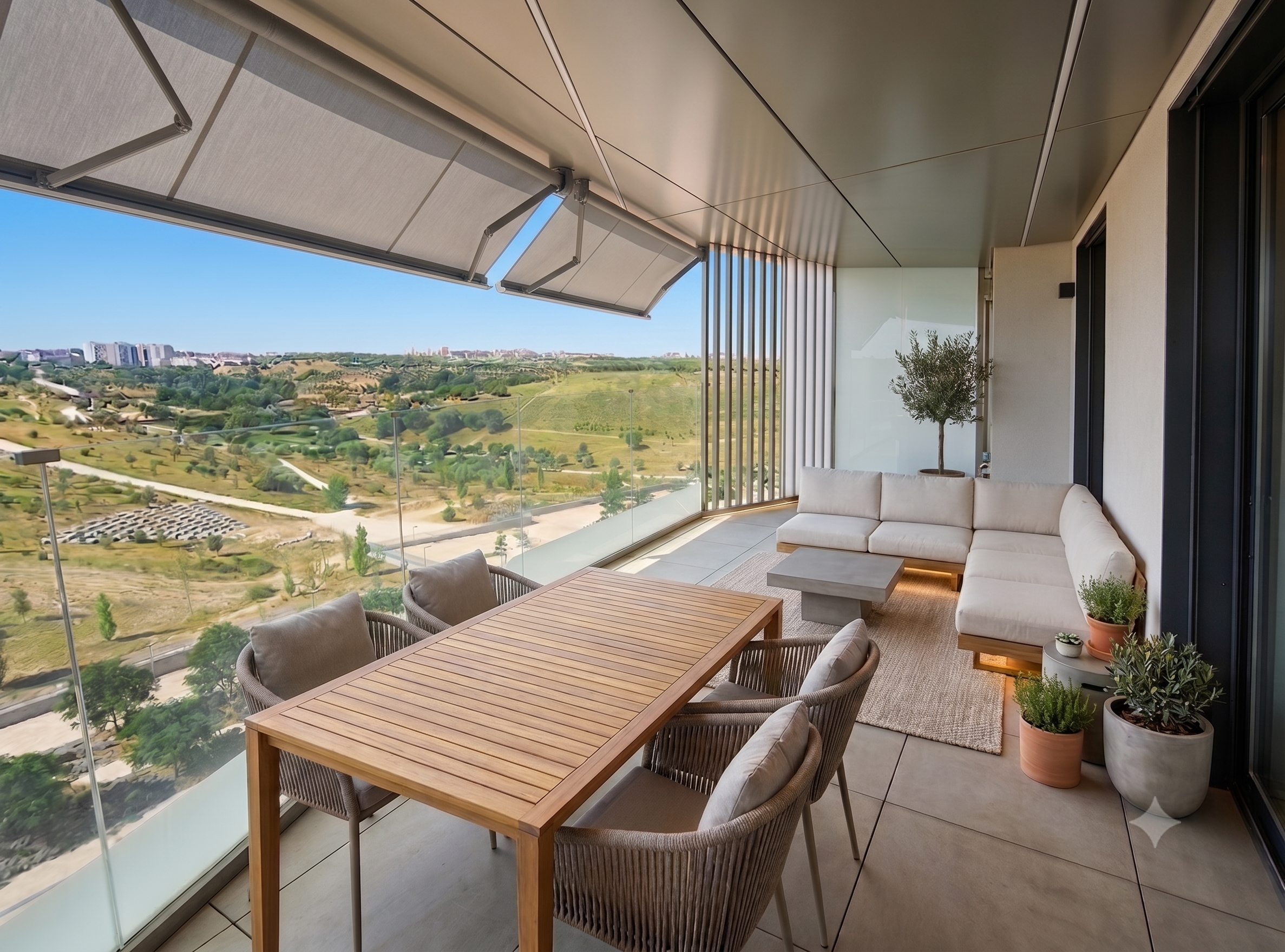 Spectacular home with panoramic terrace in Valdebebas