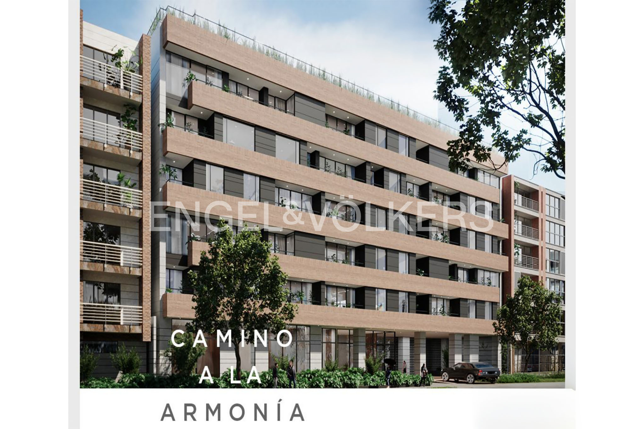 Apartamento con balcón para venta en Chicó