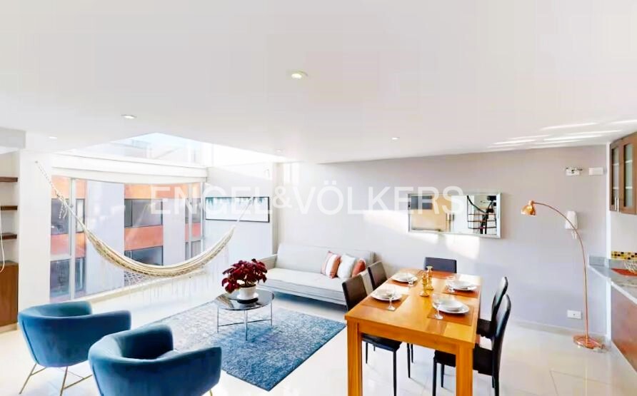 Moderno apartamento amoblado para arriendo en Santa Paula