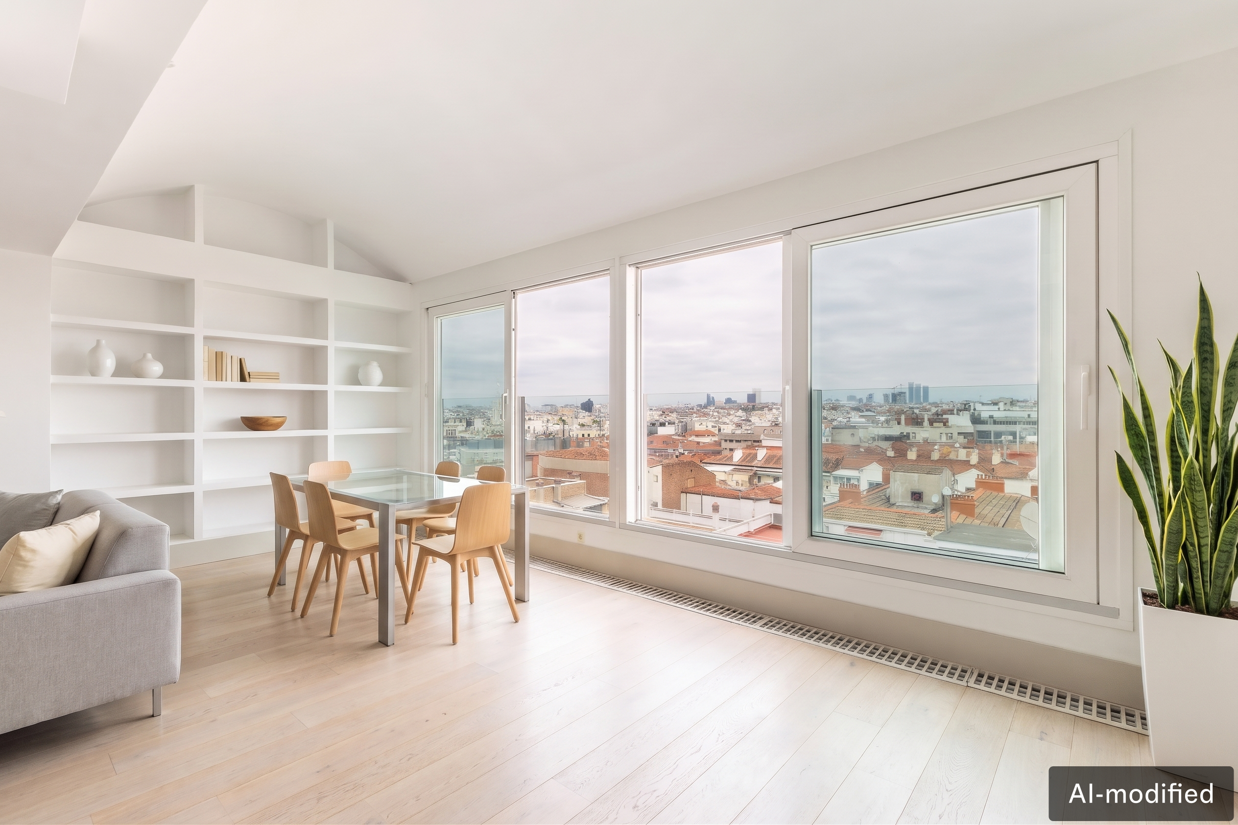 Exclusive luxury penthouse with panoramic views next to the Retiro Park