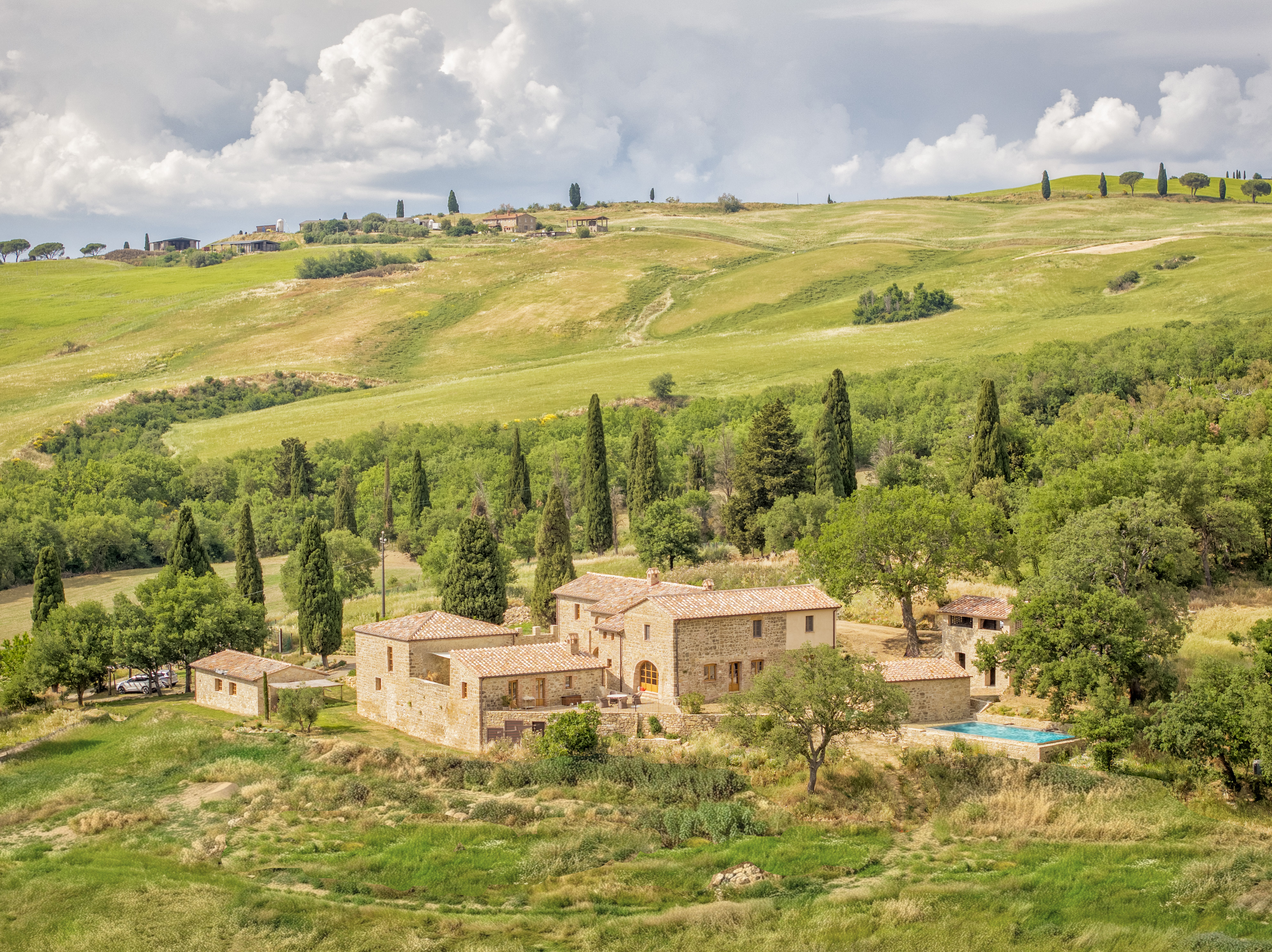 Majestät und Luxus im Val d'Orcia