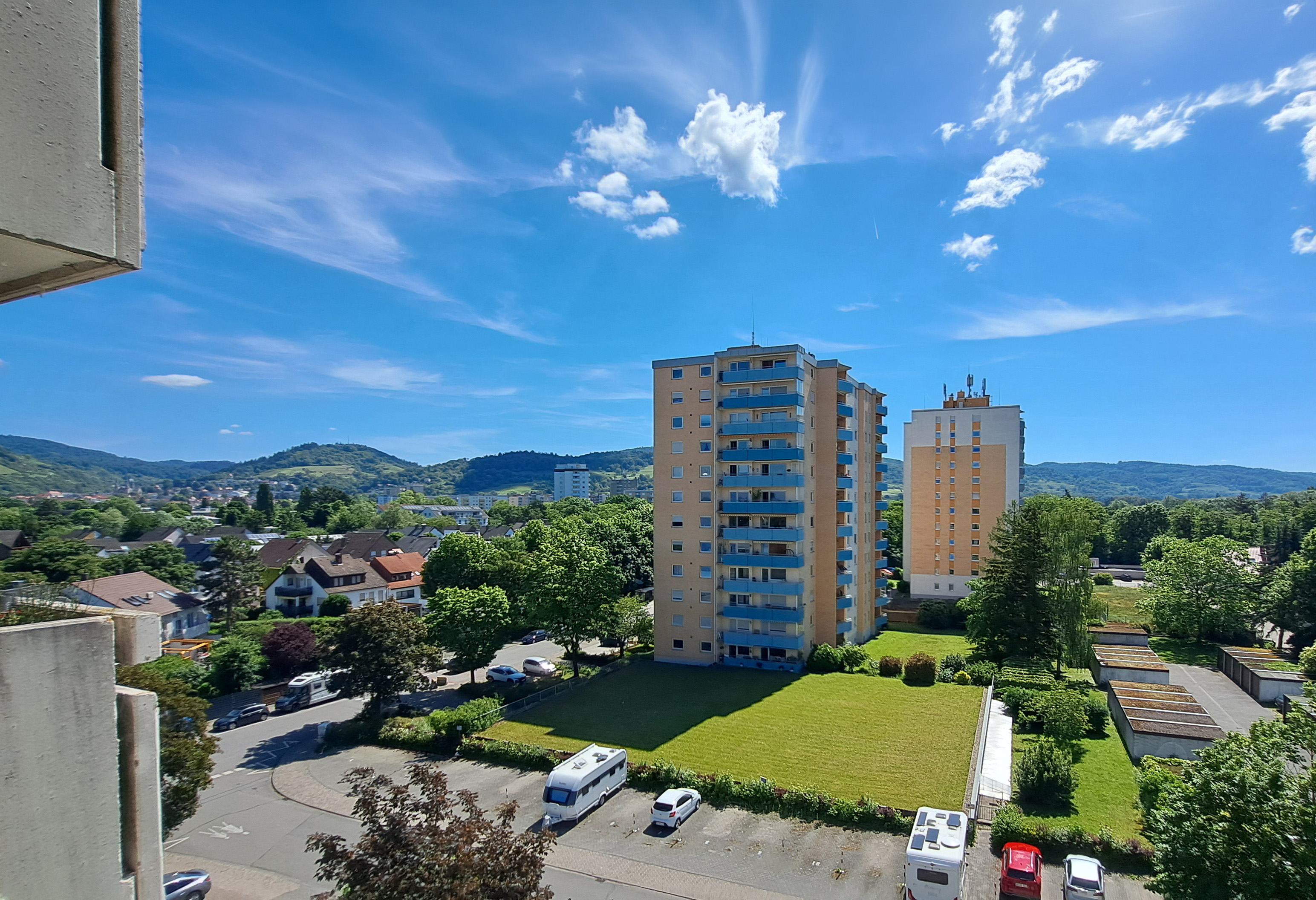 Attraktive 2-Zimmerwohnung mit traumhafter Aussicht in Heppenheim