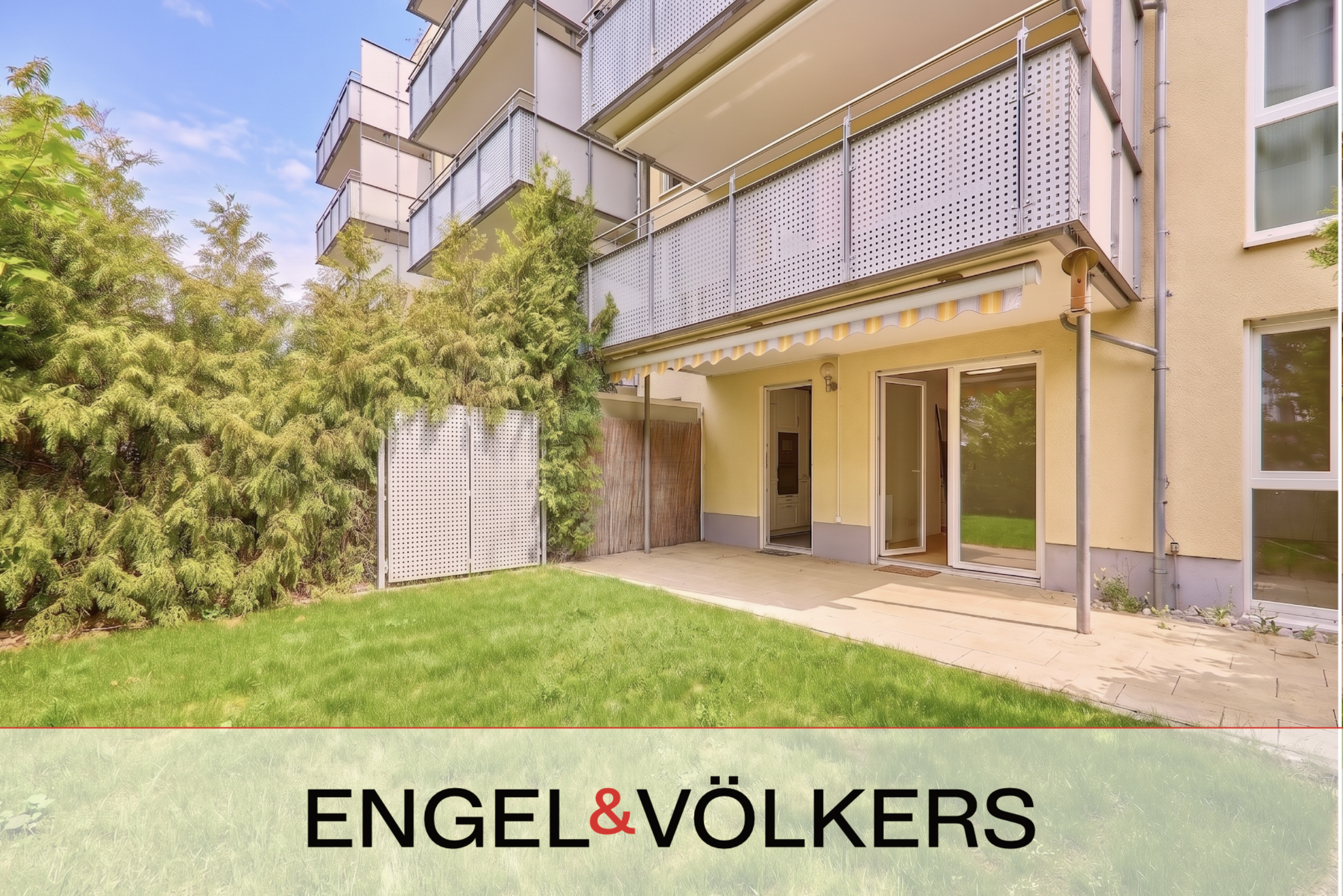 Attraktive & moderne 3-Zimmer Gartenwohnung in zentraler Lage von Darmstadt-West!
