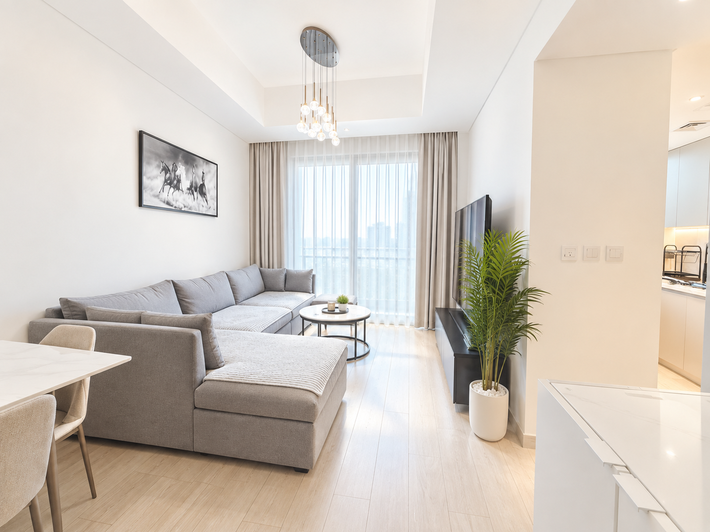 Vacant | Furnished | Large Balcony