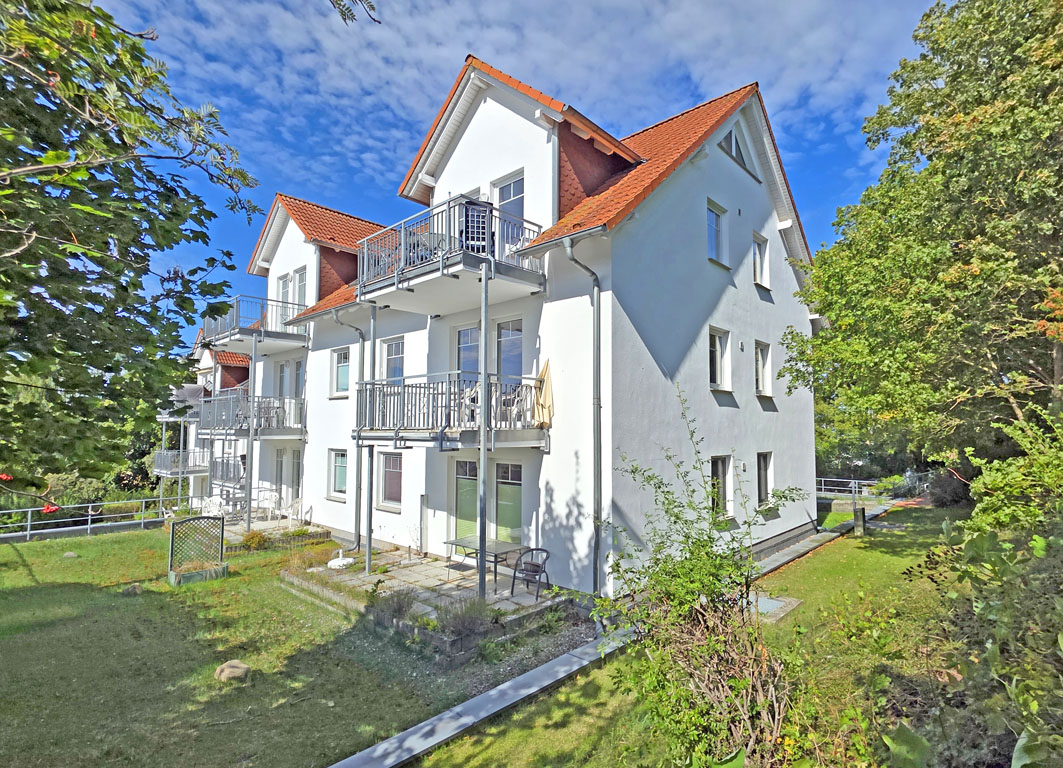 Lichtdurchflutetes Dachgeschoss-Domizil mit Südbalkon in begehrter Lage vom Ostseebad Zinnowitz