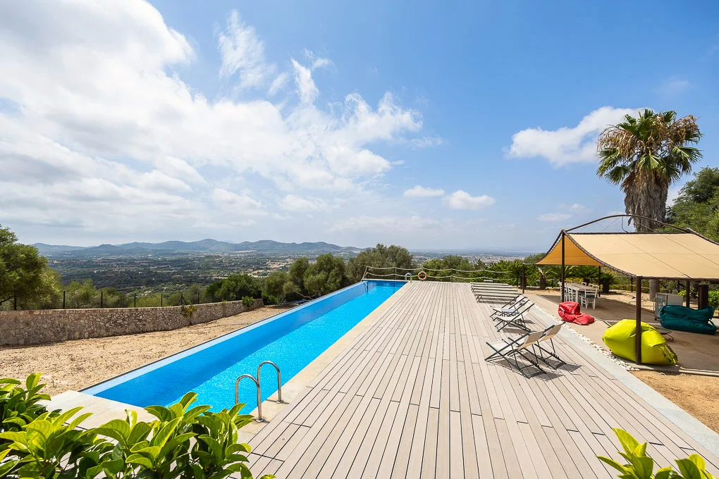 Finca with panoramic views until the sea