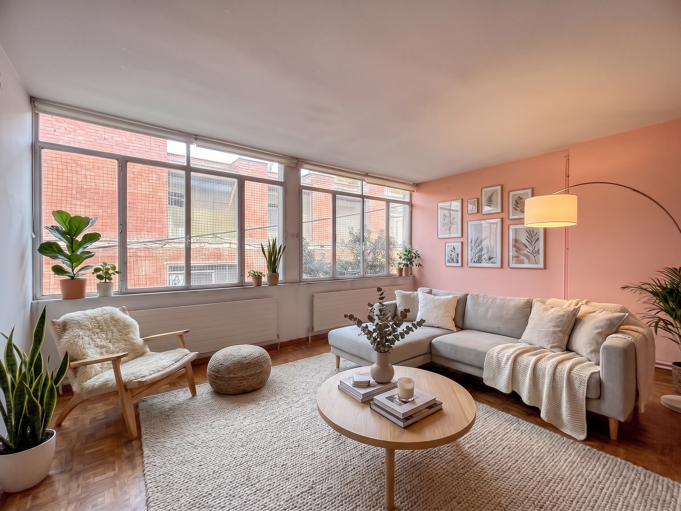 Bright apartment next to Putxet Park [AI-modified]