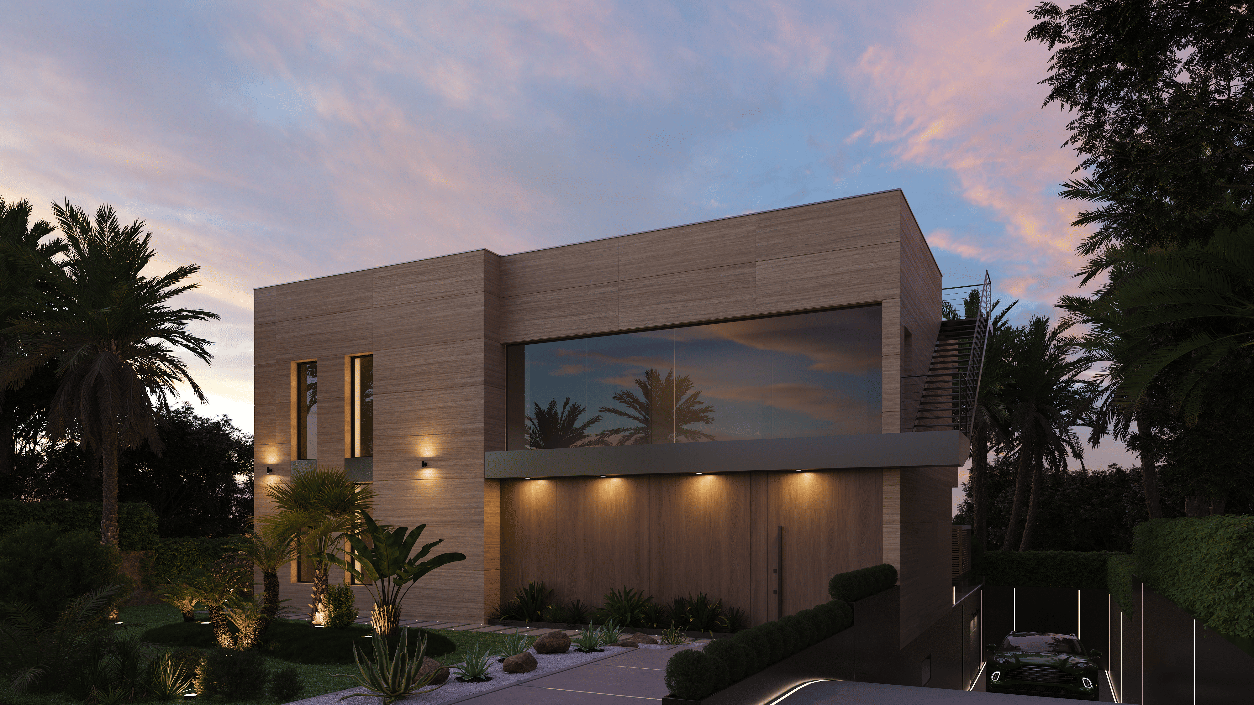 Newly built house in La Plana