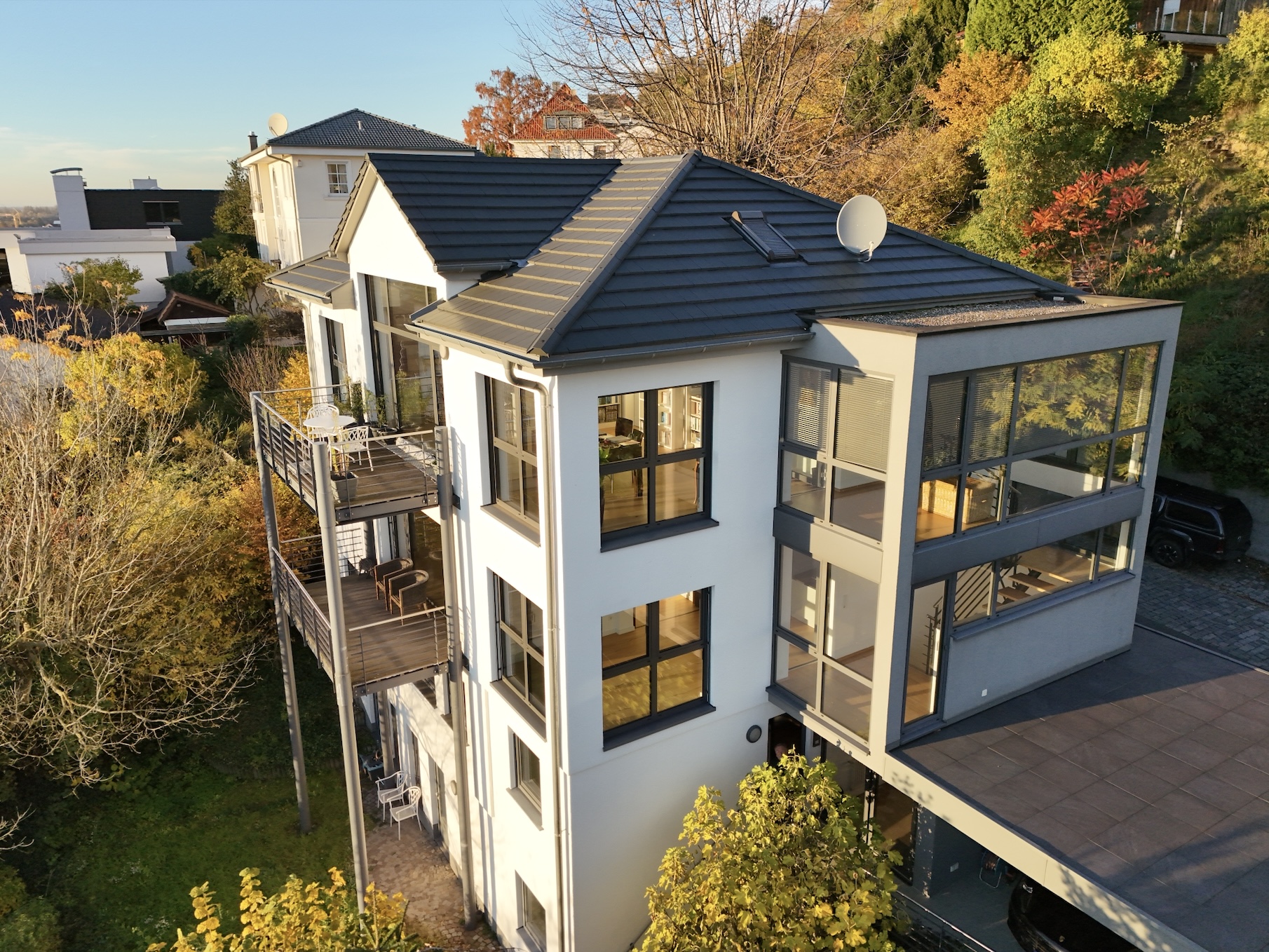 Zweifamilienhaus- Exklusives Wohnen über den Dächern von Heppenheim