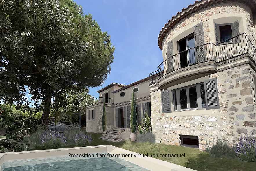 Cap d'Antibes – Elegance and comfort, villa in a prestigious setting