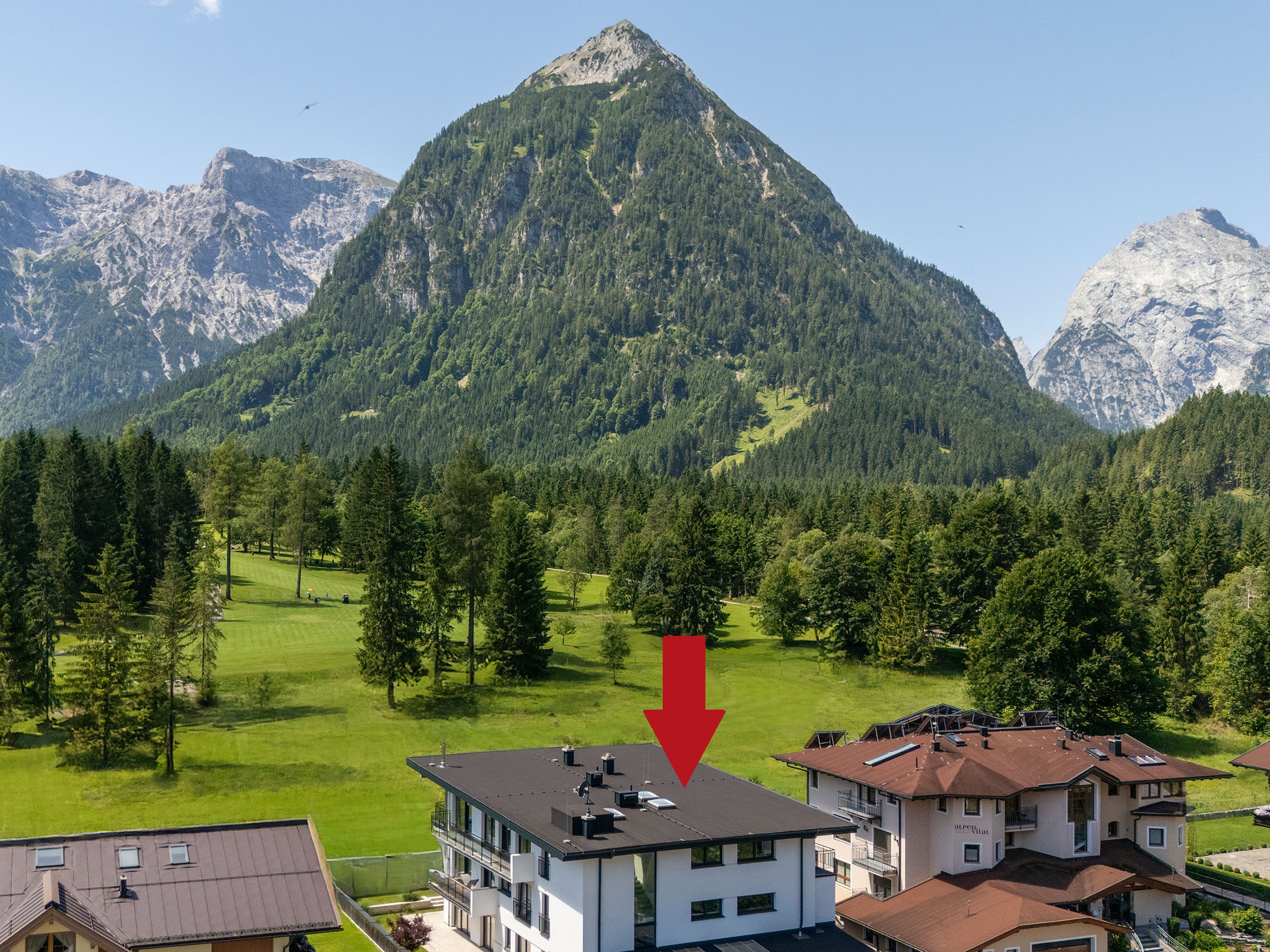 Wohntraum direkt am Green - Bergpanorama