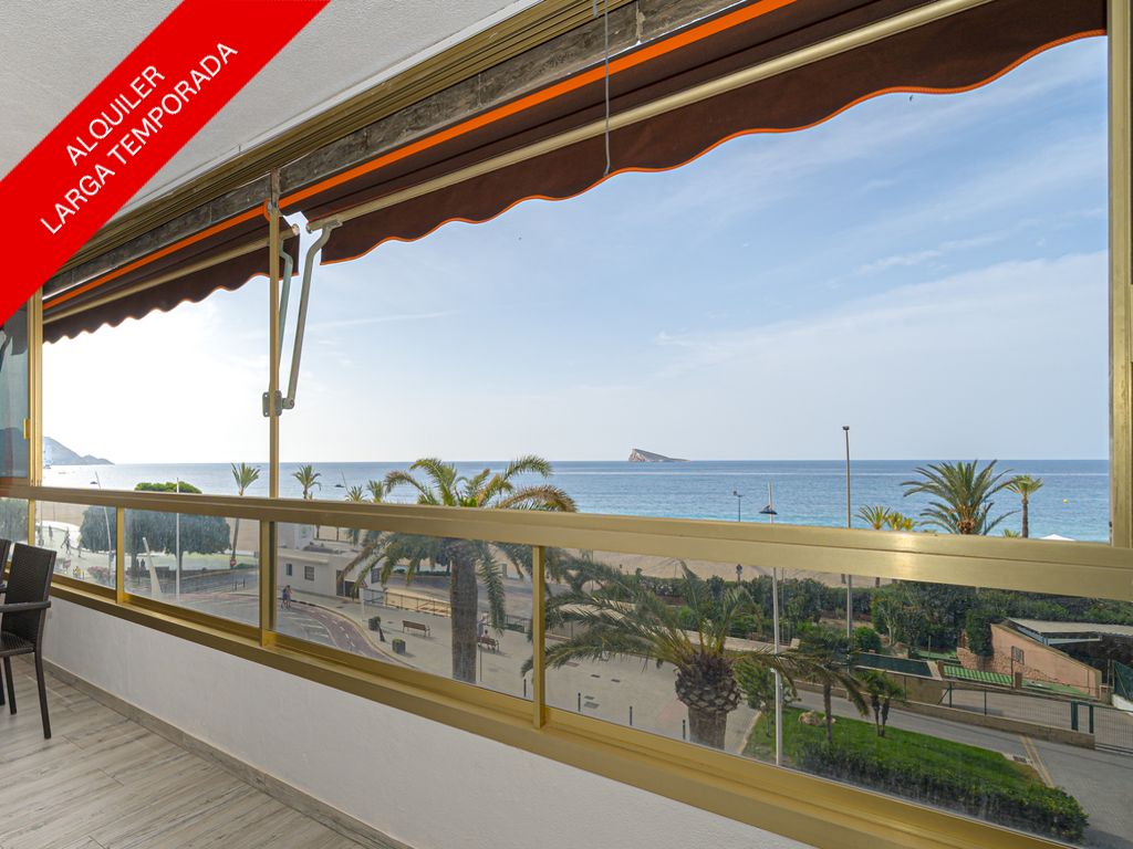 2 bedroom apartment on the first line of Poniente beach, Benidorm