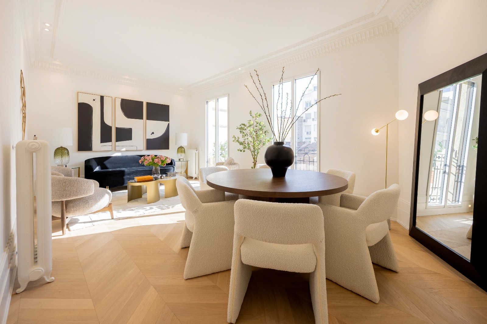 Spectacular luxury property with parking space next to Chamberi Square