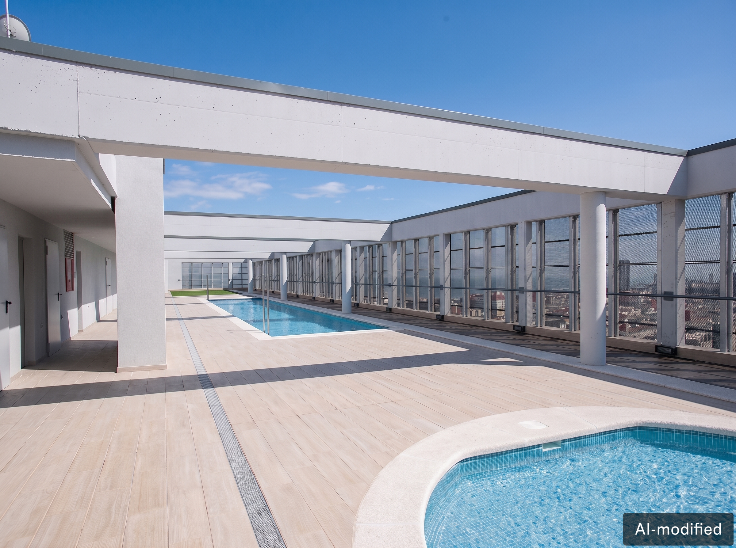 Bright residential apartment in Poblenou