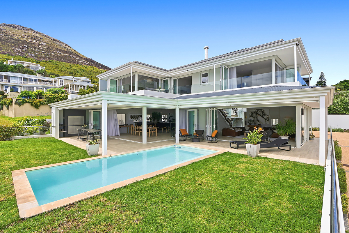 Exceptional Contemporary Living in Noordhoek With Expansive Ocean and Mountain Views