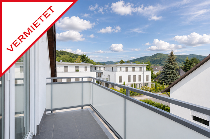 **VERMIETET**NW-Hambacher Höhe: Maisonettewohnung mit Balkon, ausgebautem Spitzboden und Weitblick!