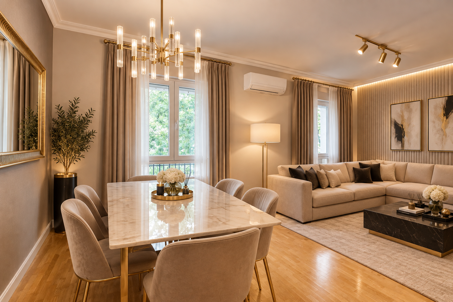 88 m² ground-floor apartment in Ibiza neighborhood, next to El Retiro [Editat amb IA]