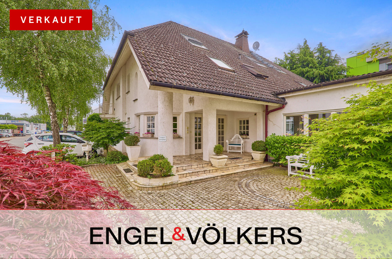 **VERKAUFT**Exklusives Mehrfamilienhaus mit Gewerbeeinheit in Erzhausen – Ihre Chance auf luxuriösen Wohn- und Arbeitsraum!