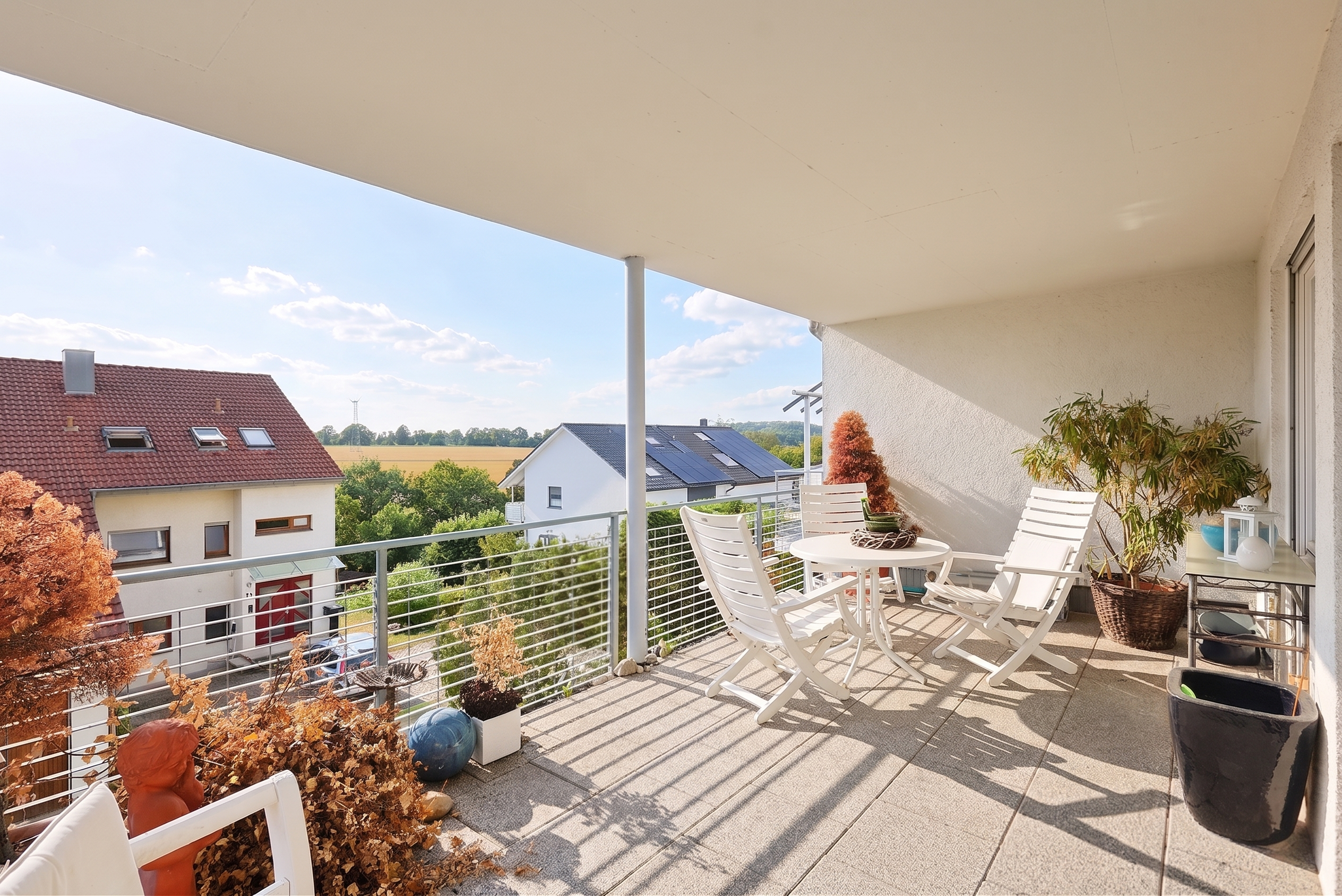 Großzügige 2,5-Zimmer-Wohnung mit sonnigem Südbalkon und Blick ins Grüne