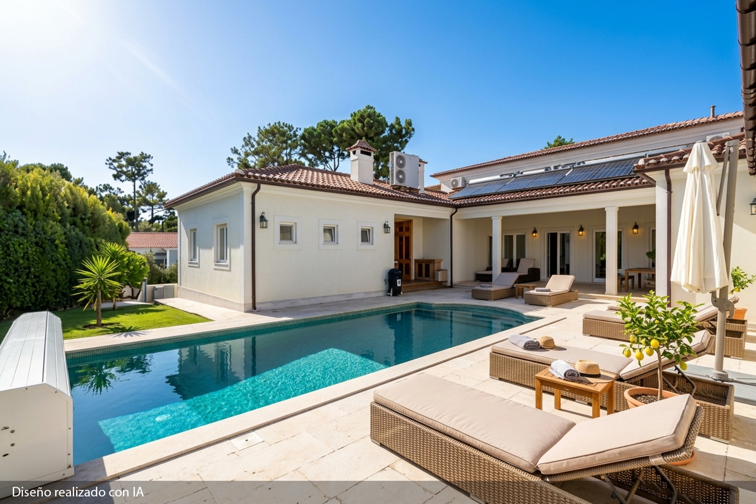 Luxury villa T5 in Herdade da Aroeira