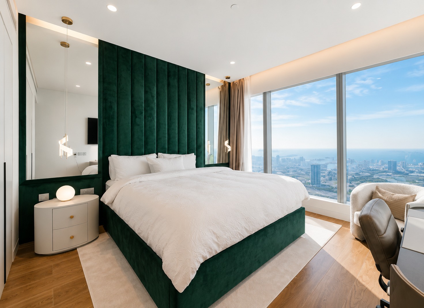 Cheapest 2BR | Very High Floor | Panoramic Skyline & Sea Views