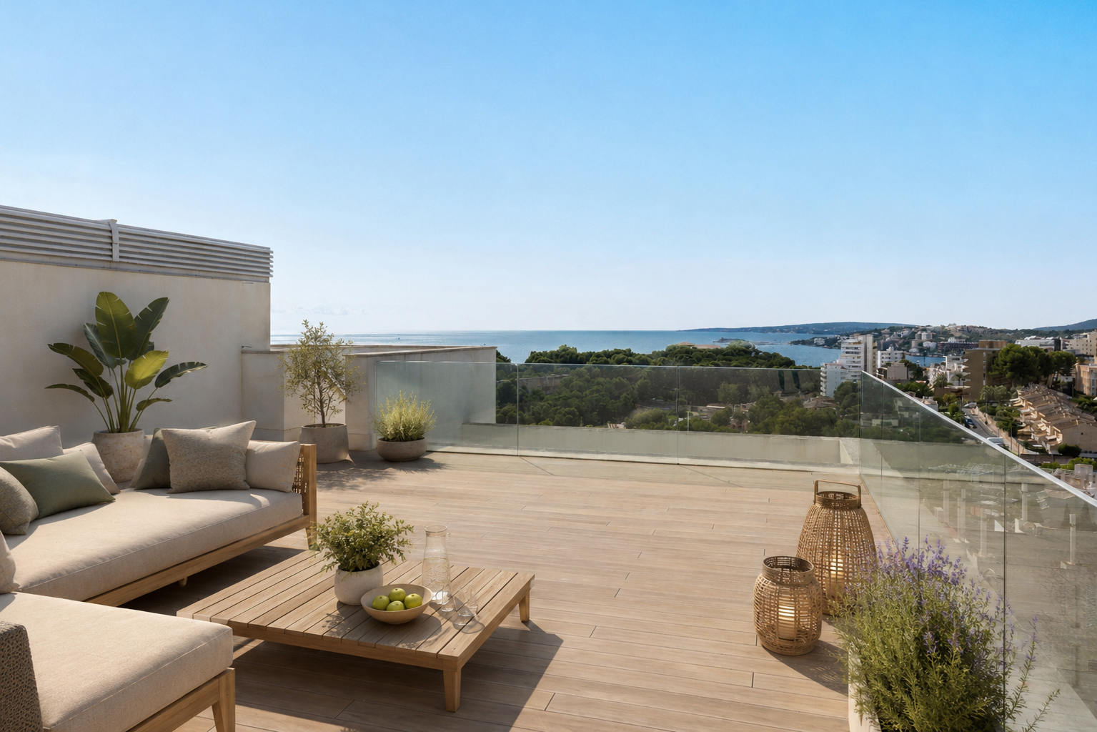 Exclusive penthouse with spectacular rooftop terrace in La Bonanova [Editat amb IA]