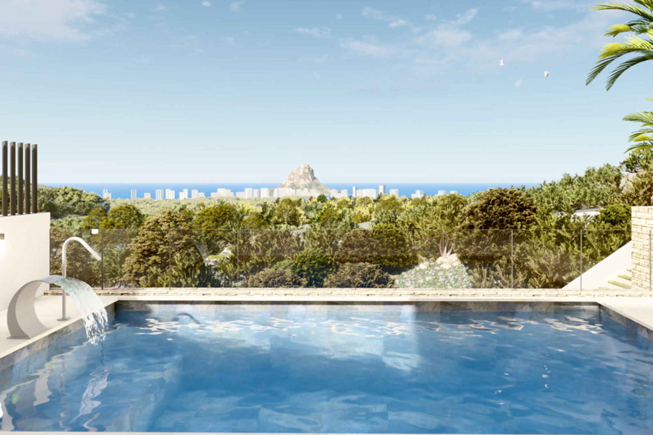 Exclusive new residence with sea views in Calpe