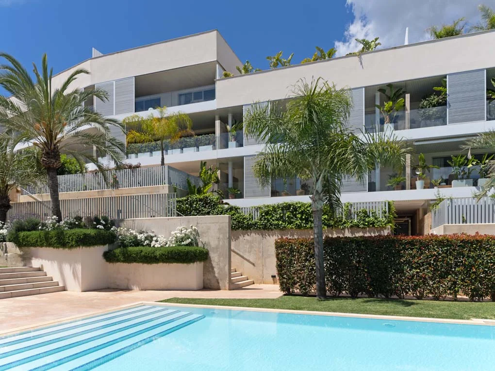 Spektakuläres Penthouse mit eigenem Pool in Palma Golf