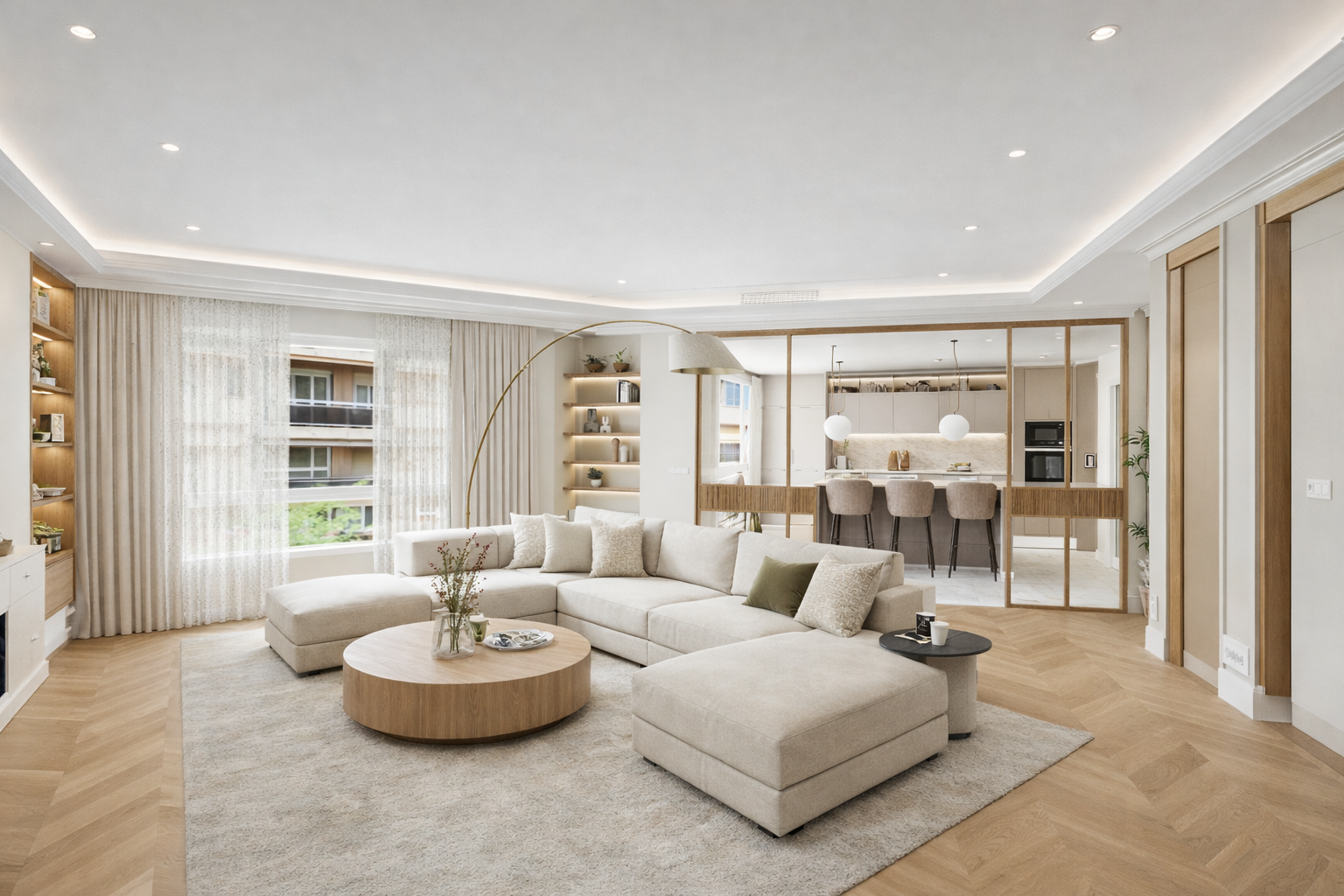 Elegant, refurbished property with a parking space next to Plaza de Chamberi