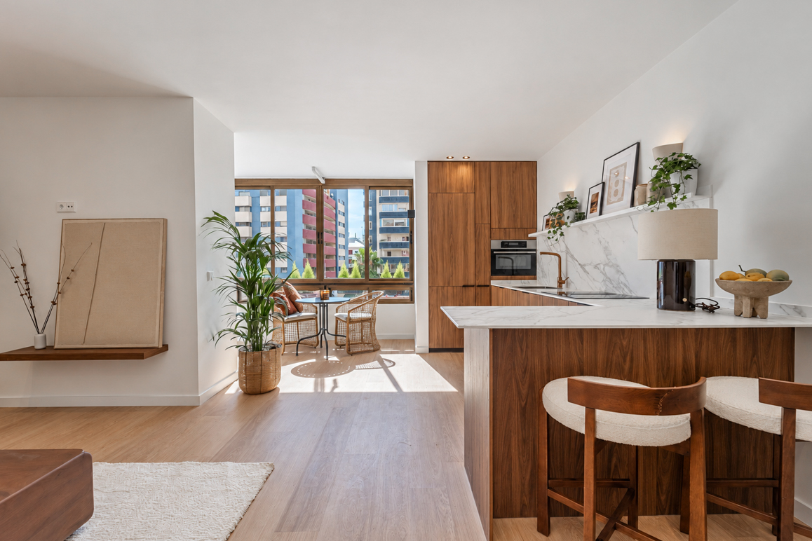 Renovated and furnished 1-bedroom apartment in Torre Palmera 3, Fuengirola