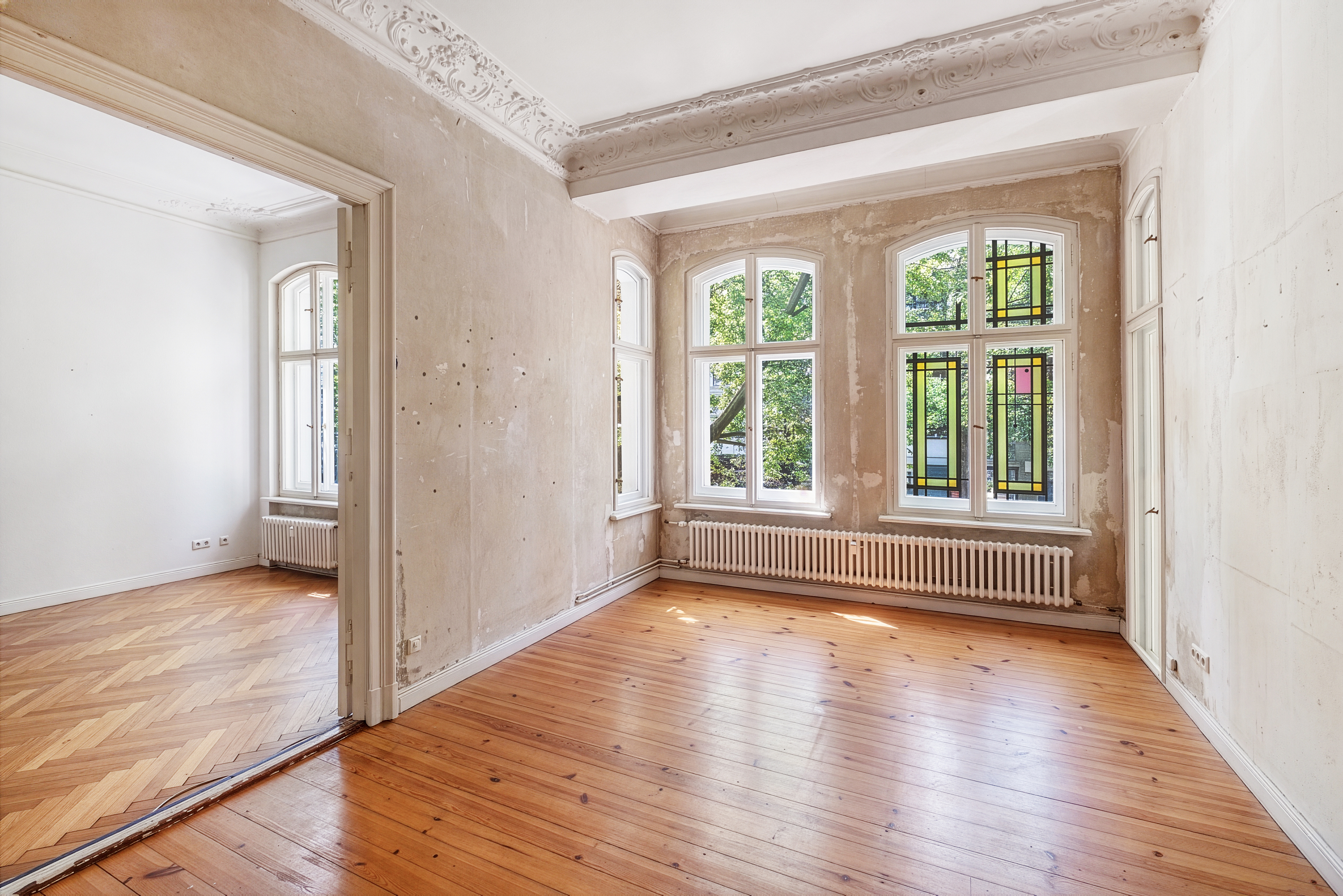 Historisches Flair im Herzen der Hauptstadt mit Südwest-Balkon [KI-modifiziert]
