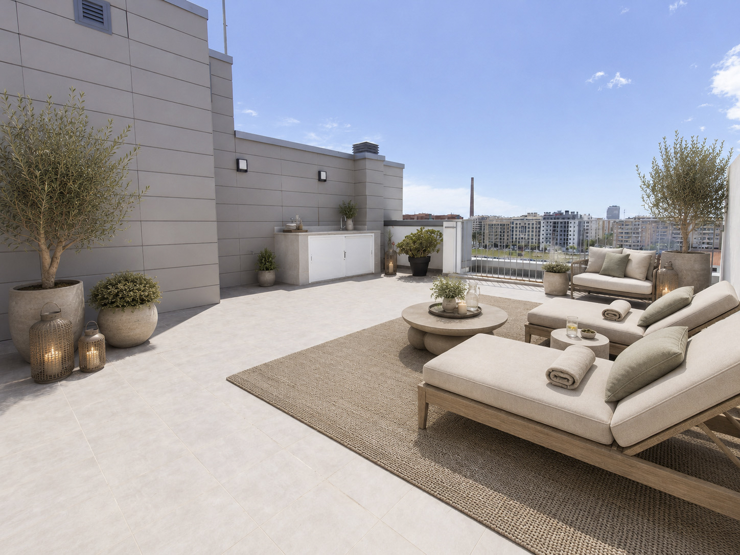 Exklusives Penthouse mit Meerblick, privatem Solarium und Premium-Ausstattung in Málaga