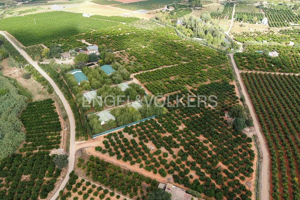 Finca agrícola y ganadera con reserva medioambiental cerca de Xàtiva