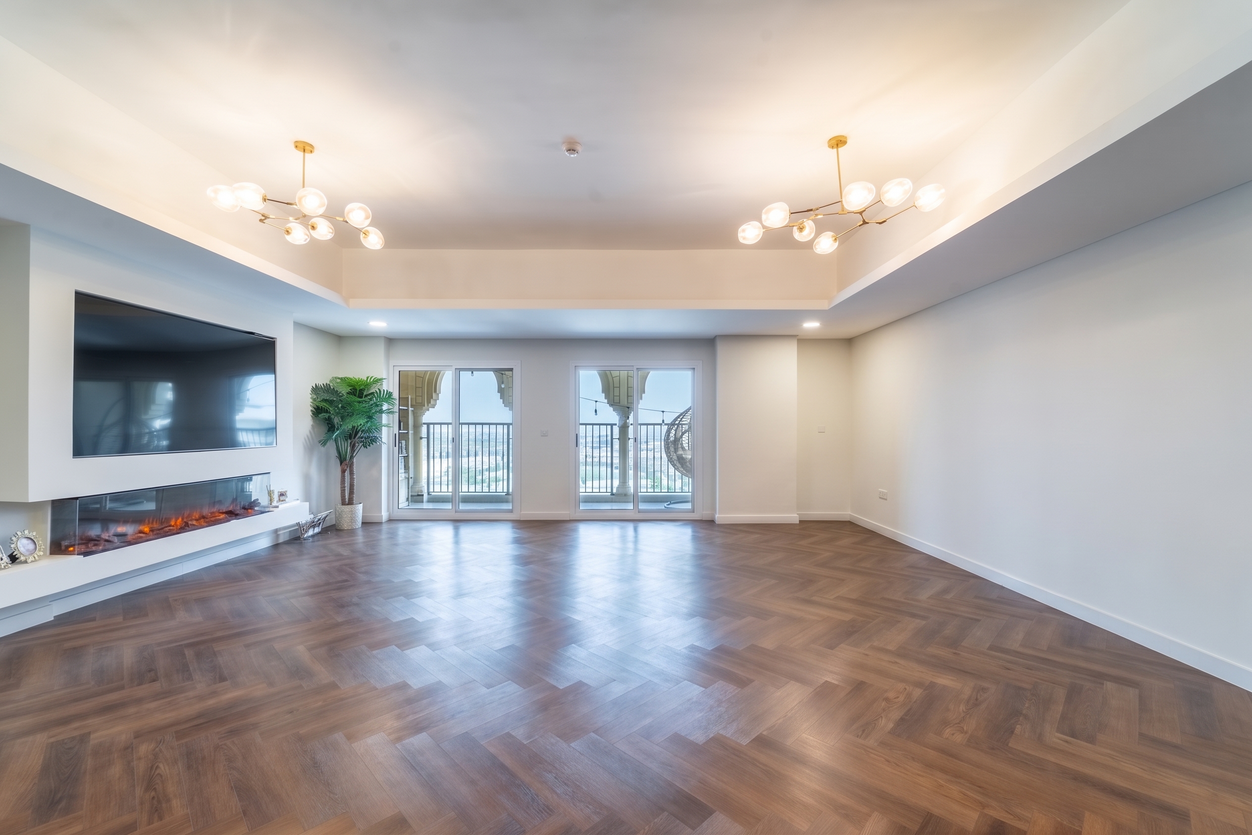 Luxury Penthouse | Unfurnished | Golf Course View [AI-modified]