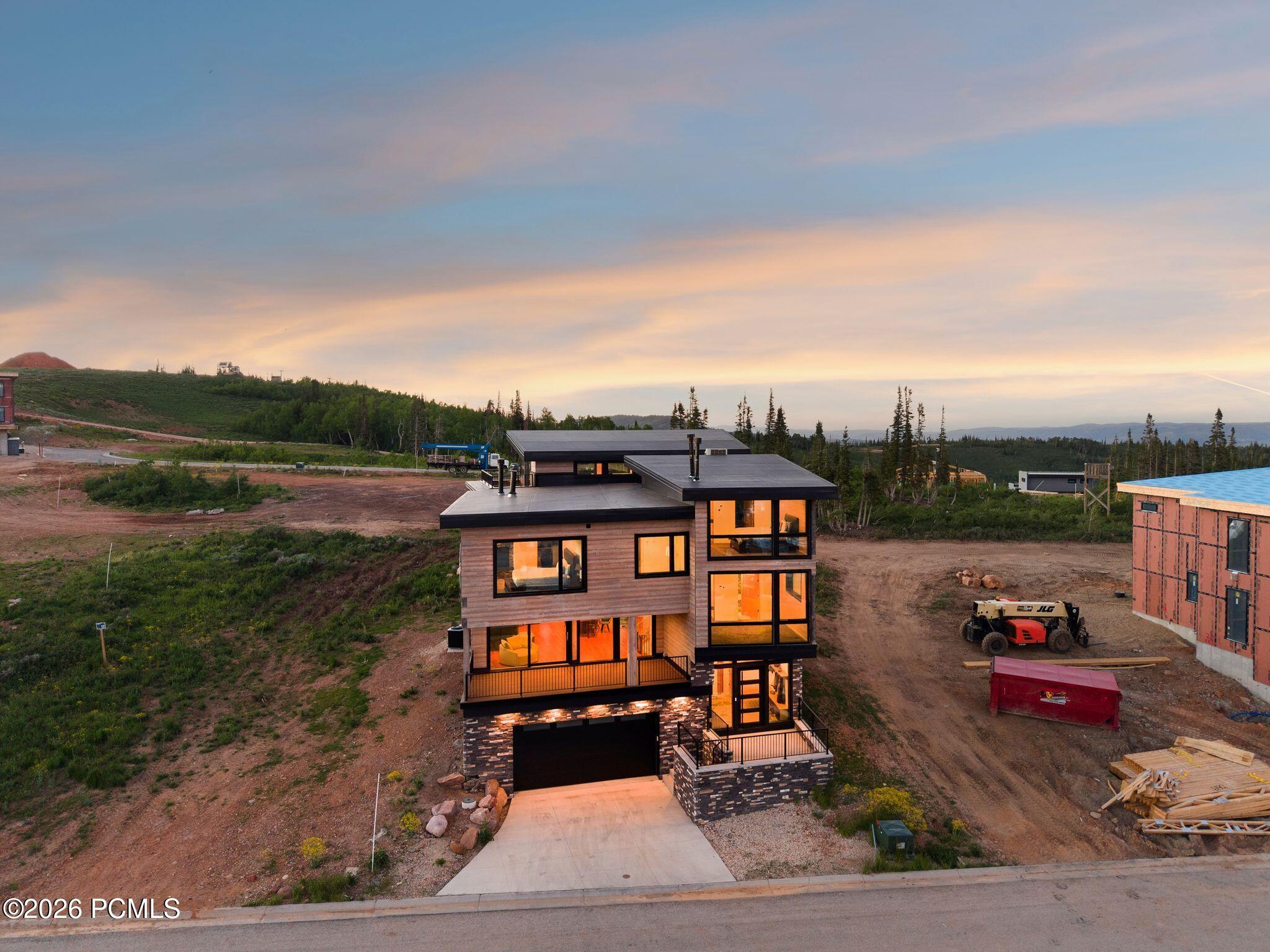 Mountain Residence Set High Above the Valley in Powder Haven