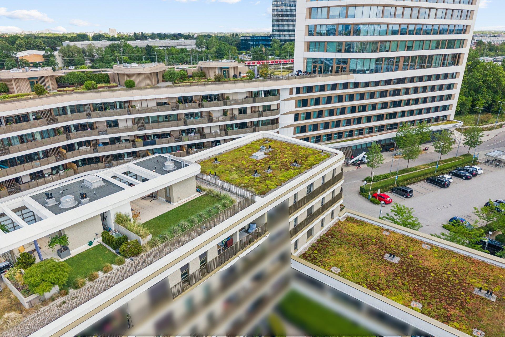 Exklusive Dachgeschosswohnung mit privatem Dachgarten