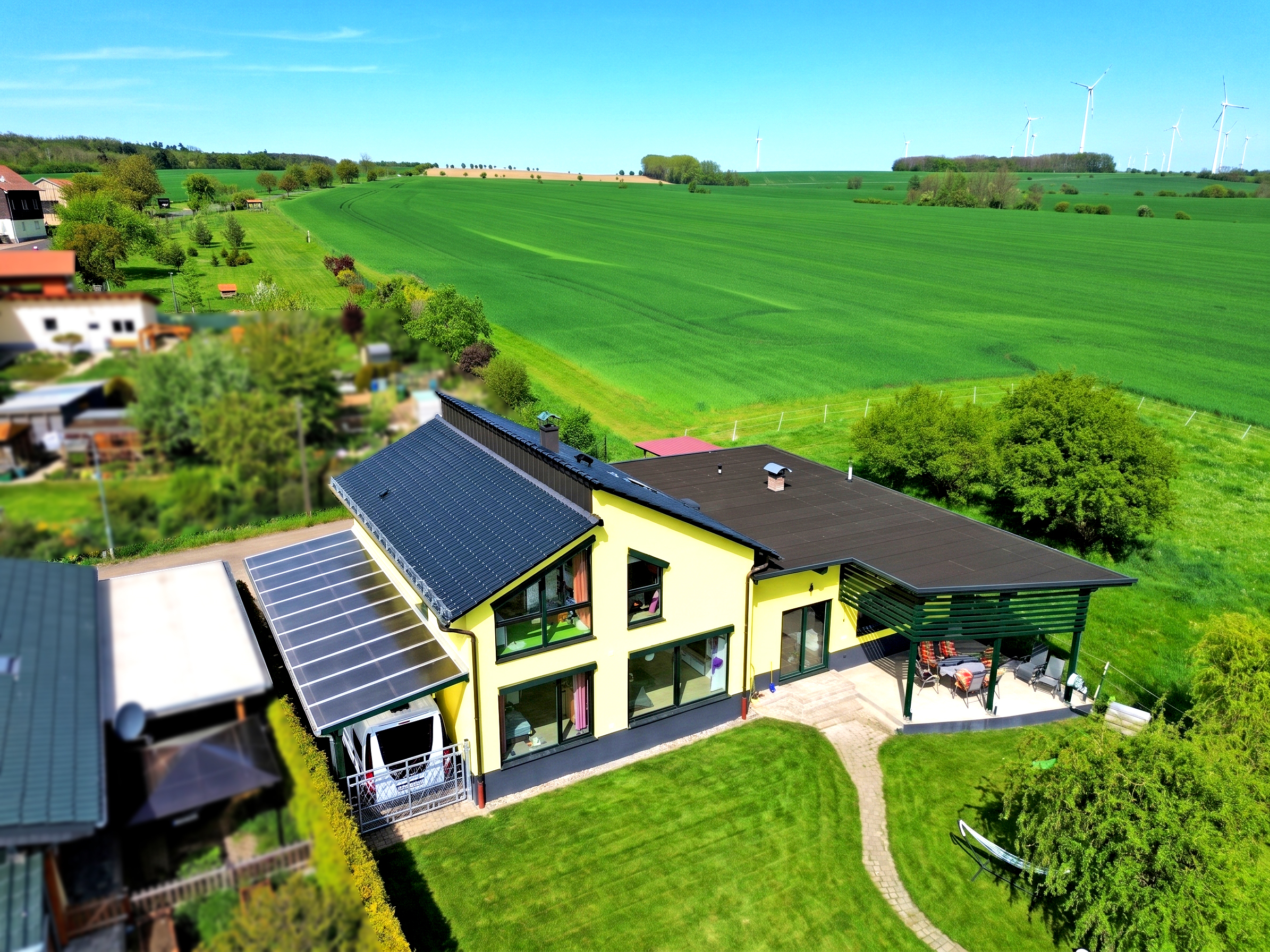 Ruheoase am Feldrand – Großzügiges Familienhaus in nahezu Alleinlage