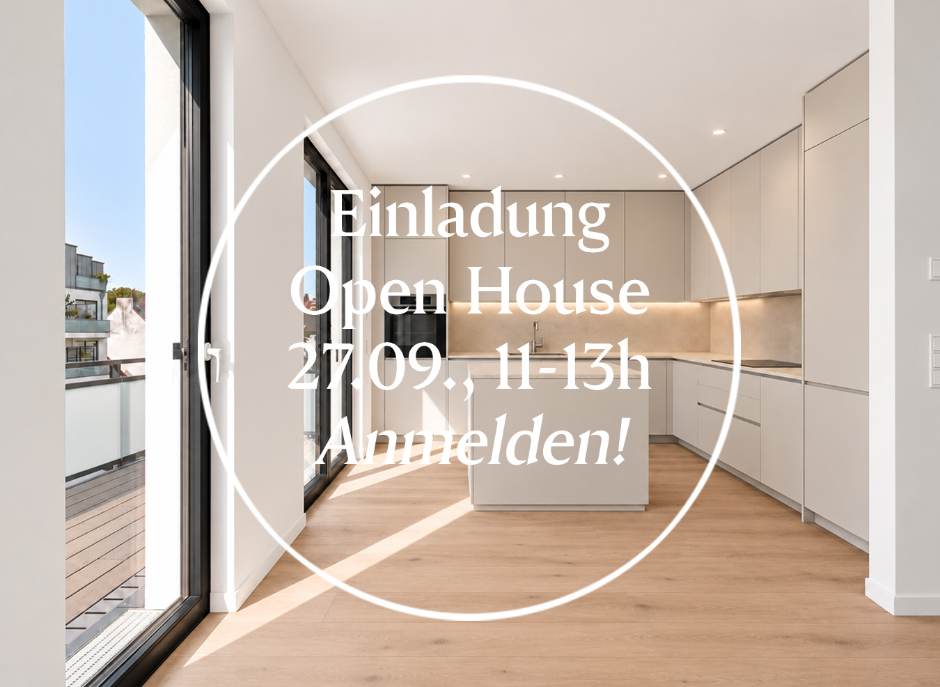 Light-filled new-build apartment with an incredible amount of space