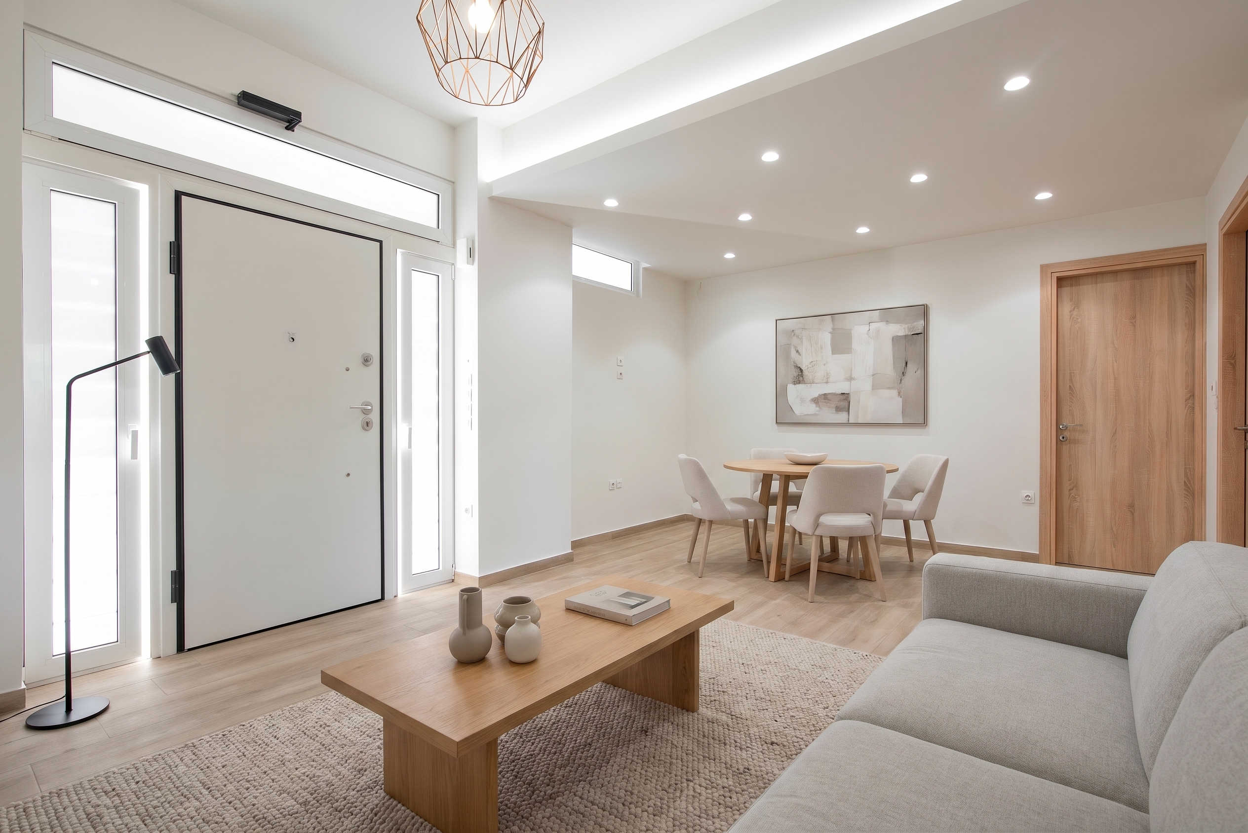 Renovated apartment with parking in Nea Filadelfeia [AI-modified]