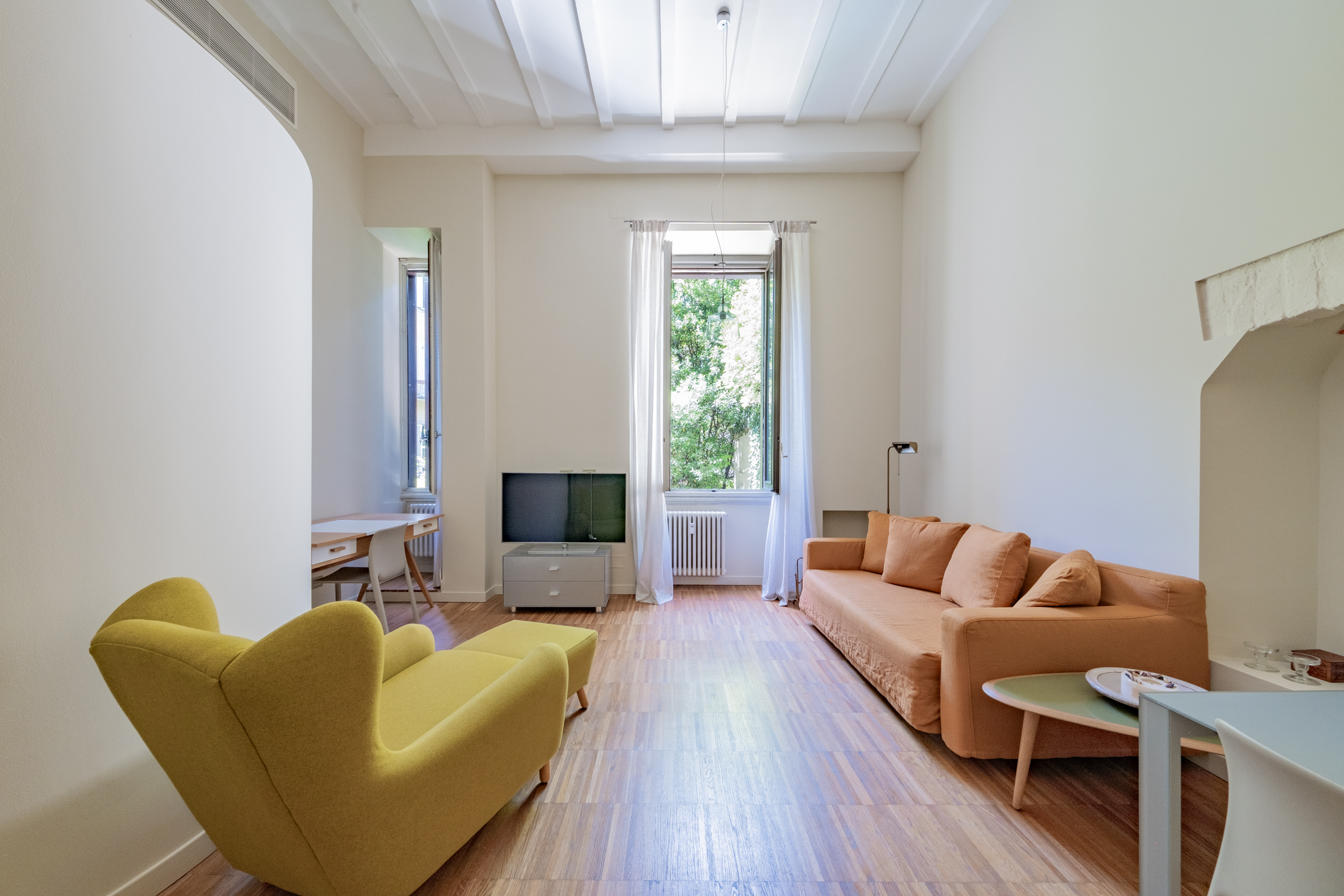 Light and Charm in a Period Two-Bedroom Apartment