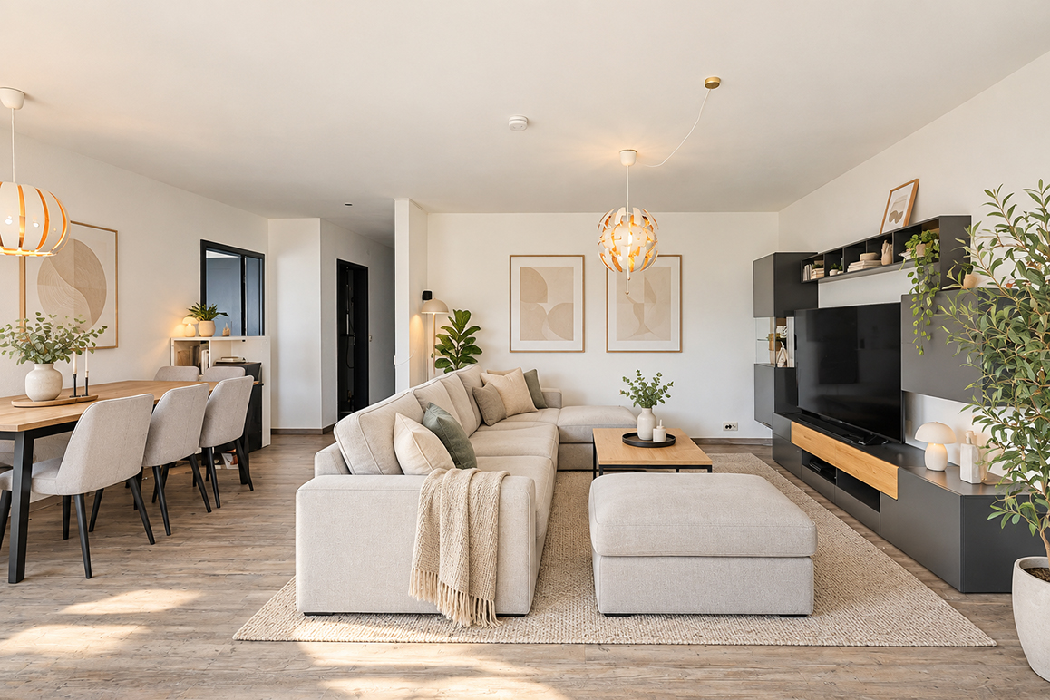 Optimal für Singles oder Paare! Modernisierte Wohnung mit sonnigem Süd-Balkon [AI-modified]