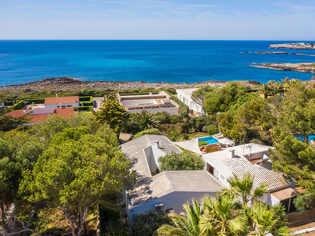Holiday rental - Beautiful villa with incredible sea views in Binisafua, Menorca