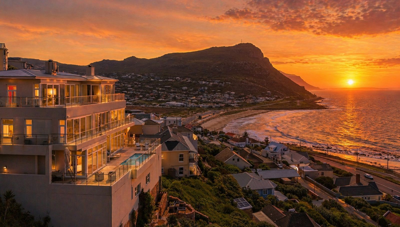 Elevated Elegance: A Luxury 4-Story Coastal Retreat with Ocean & Mountain Views