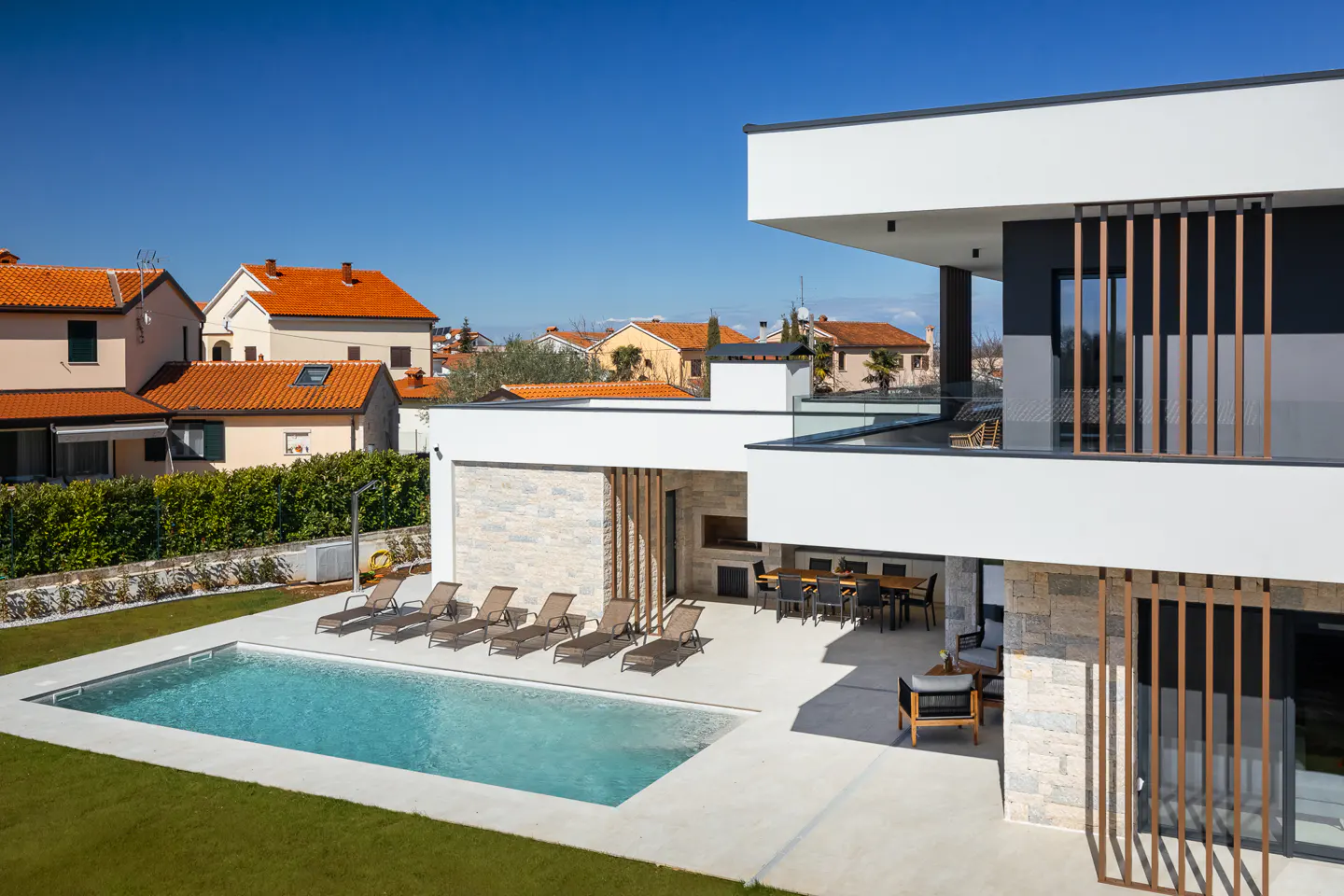 A modern feel in a long-established neighbourhood near Poreč