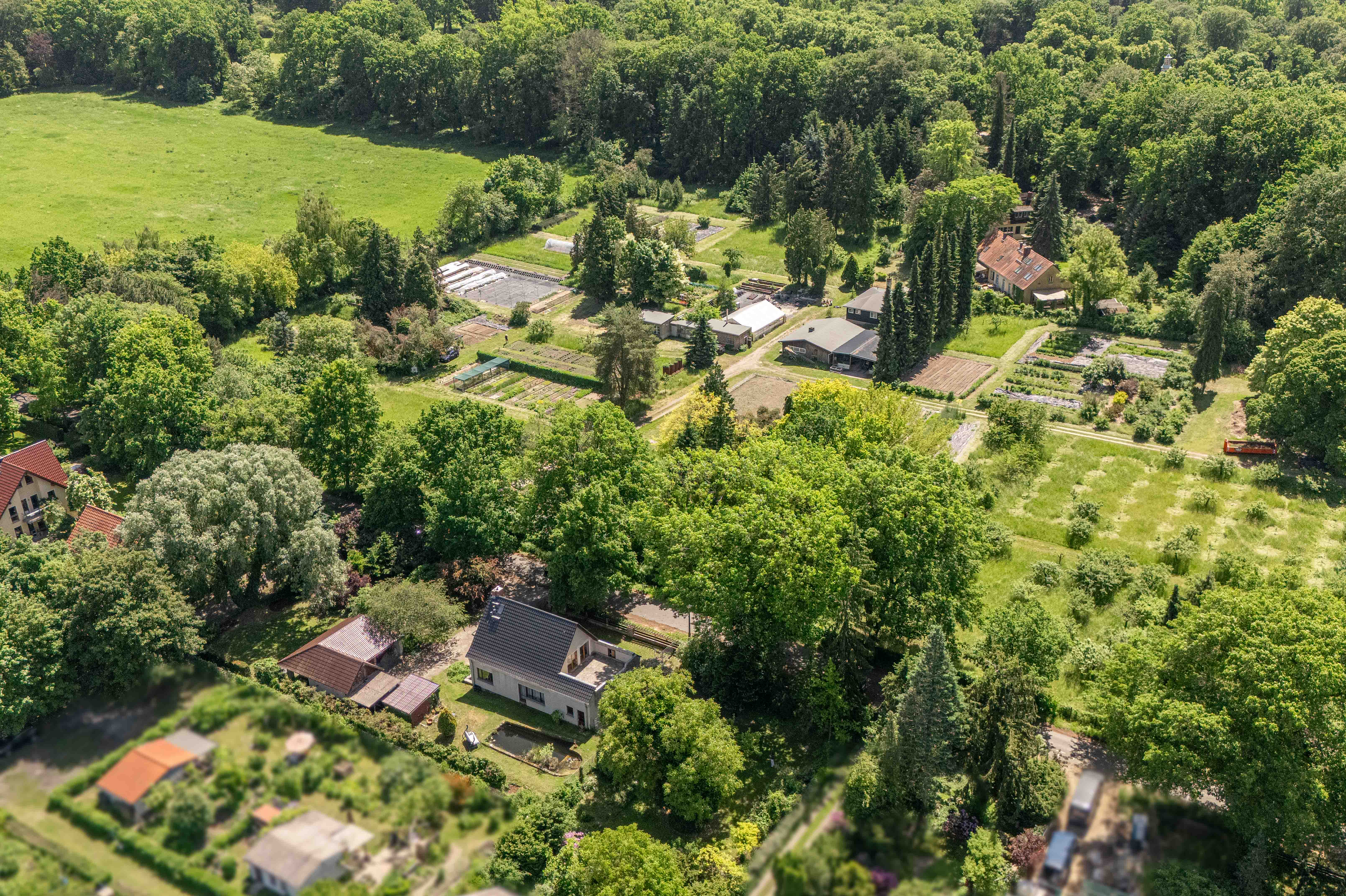 Detached house on a rare plot by Sanssouci Park with additional building potential