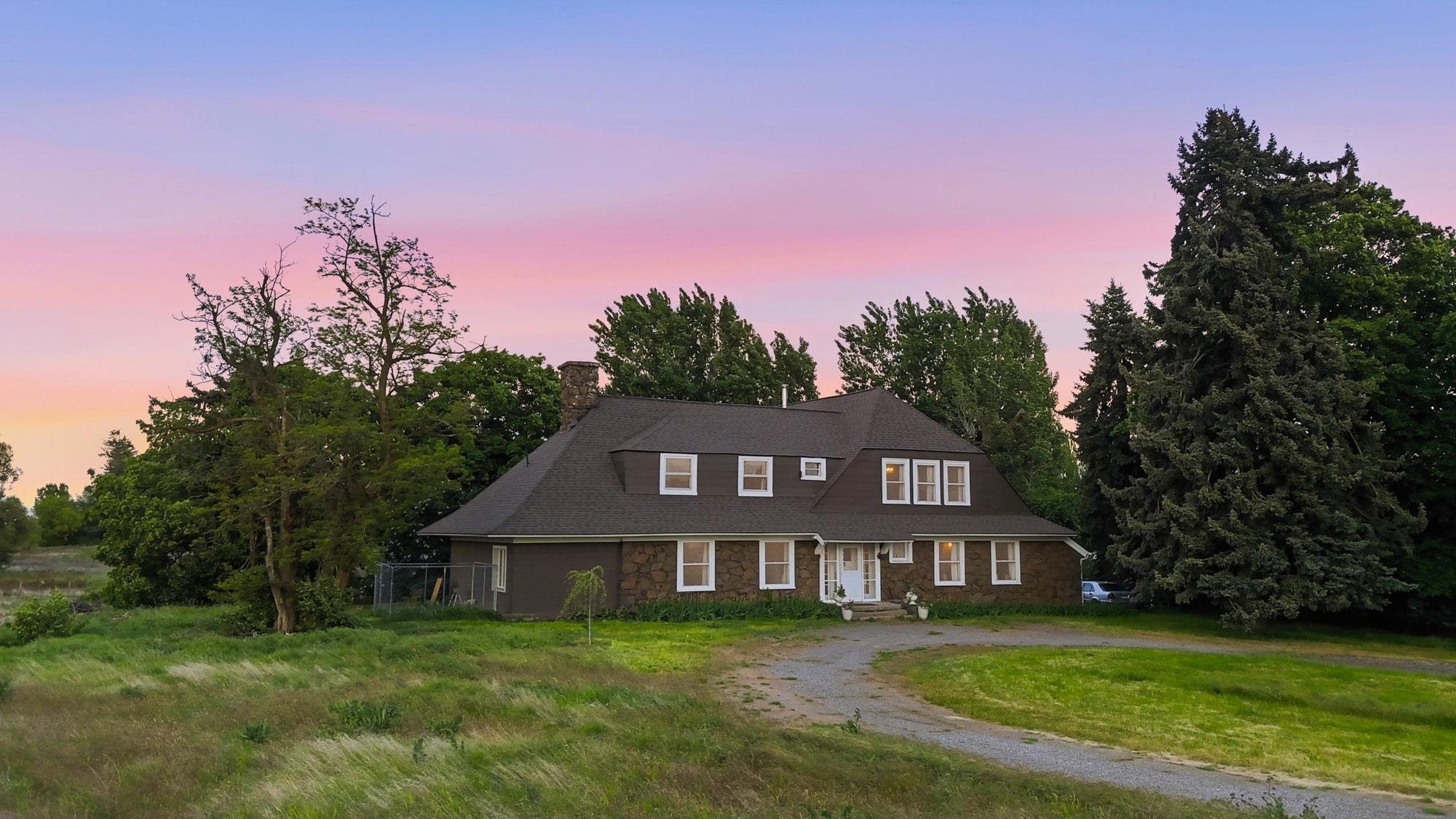 Historic Hazelwood Farms Estate Home on Commercial Acreage