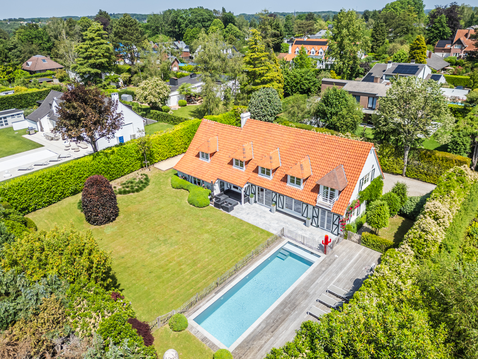 Prachtige gerenoveerde villa met zwembad - Golf 7 Fontaines