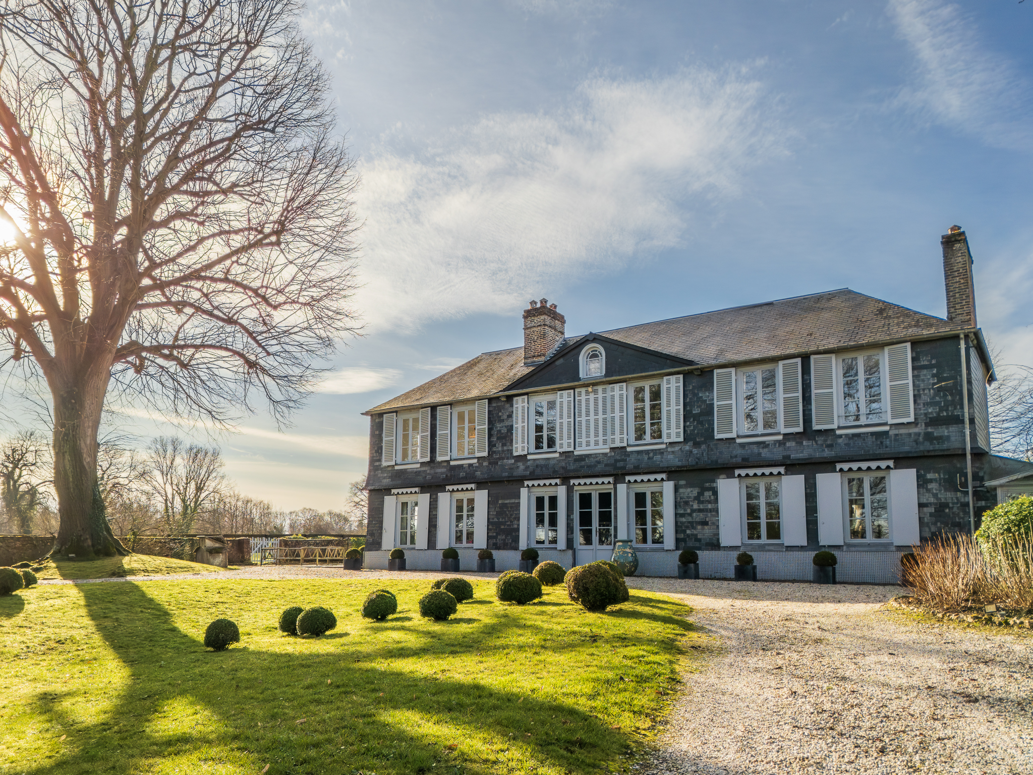 Honfleur Côte de Grâce Shipowner’s house on 2 hectares with swimming pool